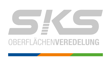 Logo SKS Lackierung, Automotive, Wassertransferdruck, Mosbach, Bratislava